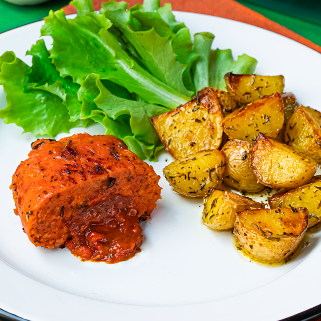Croq'Coulis Cœur sauce tomate & Aubergine