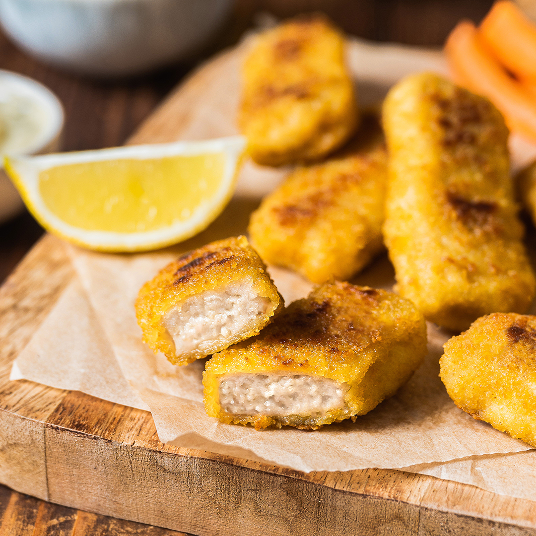 Bâtonnets panés végétaux saveurs de la mer