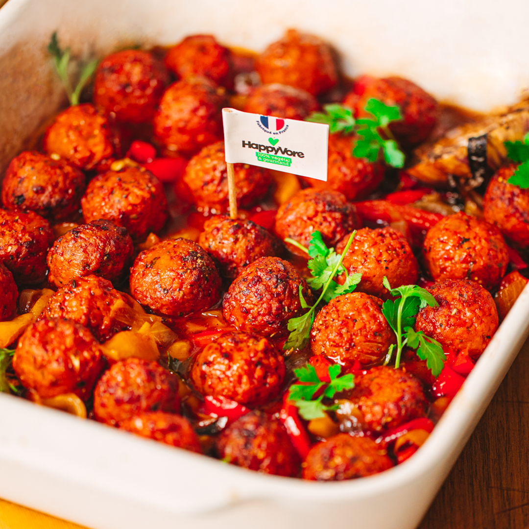 Boulettes tomate et herbes de Provence végétales & gourmandes