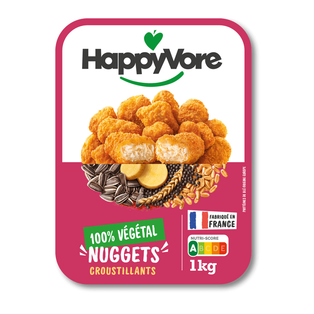 Nuggets végétaux et gourmands