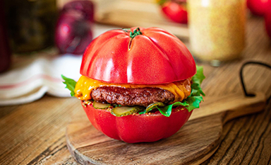Tomato Heart Burger