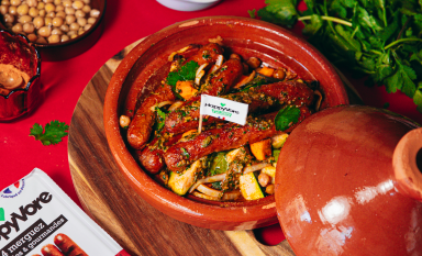 Tajine Merguez végétales