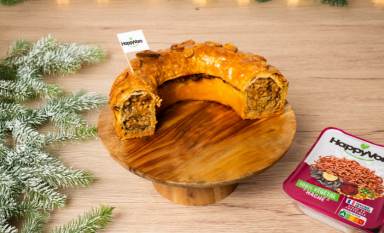 Couronne de Noël - Haché végétal HappyVore