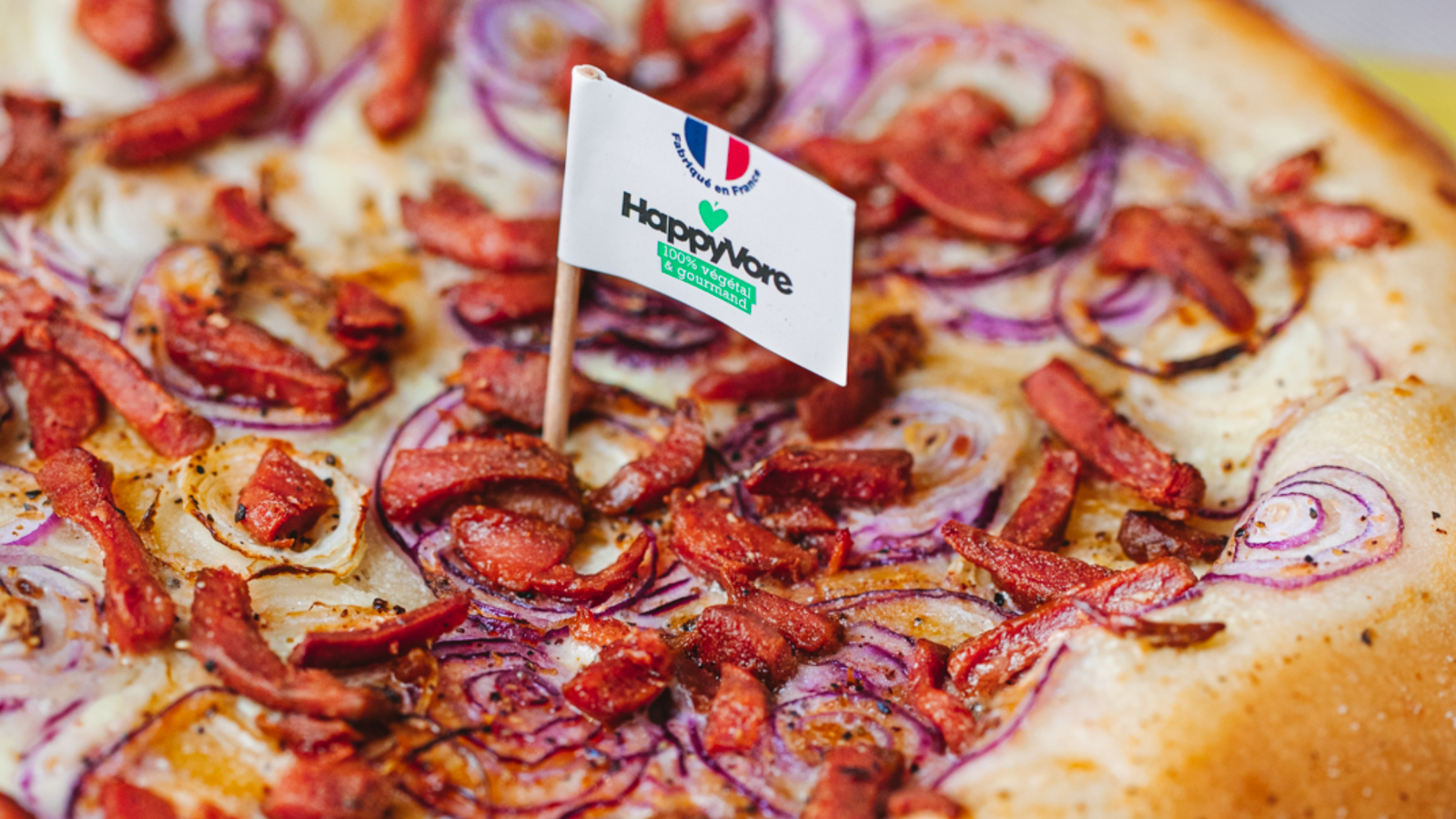Pizza façon Flammekueche