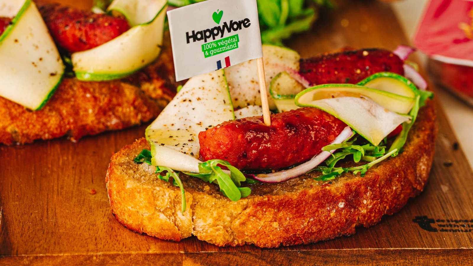 Tartines aux Merguez