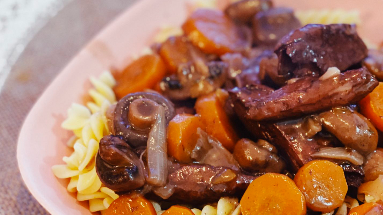 Bourguignon végétal (sans gluten)