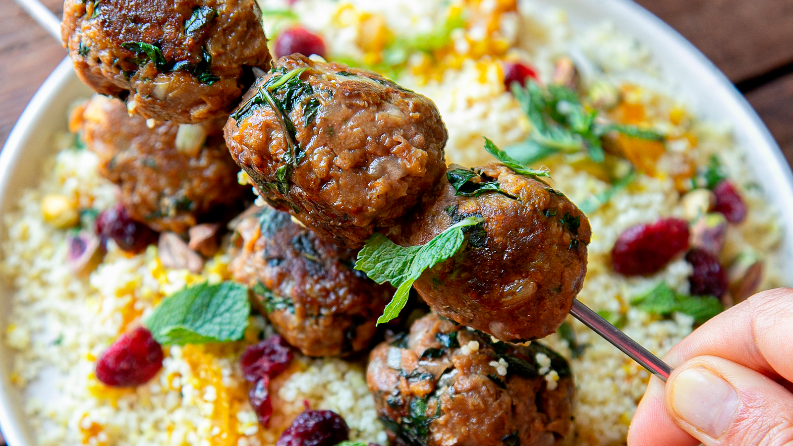 Spicy Kefta-Style Skewers