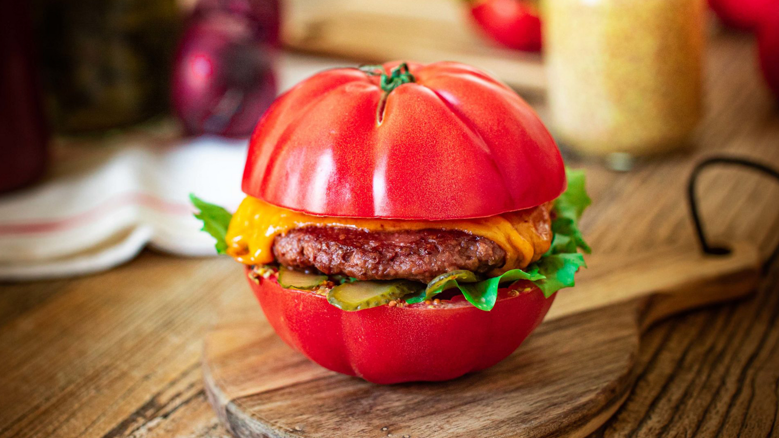 Burger Coeur de Tomate