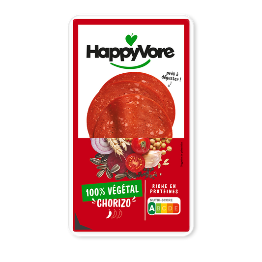 Chorizo végétal et gourmand