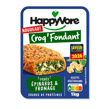 Croq'Fondant épinards & fromage