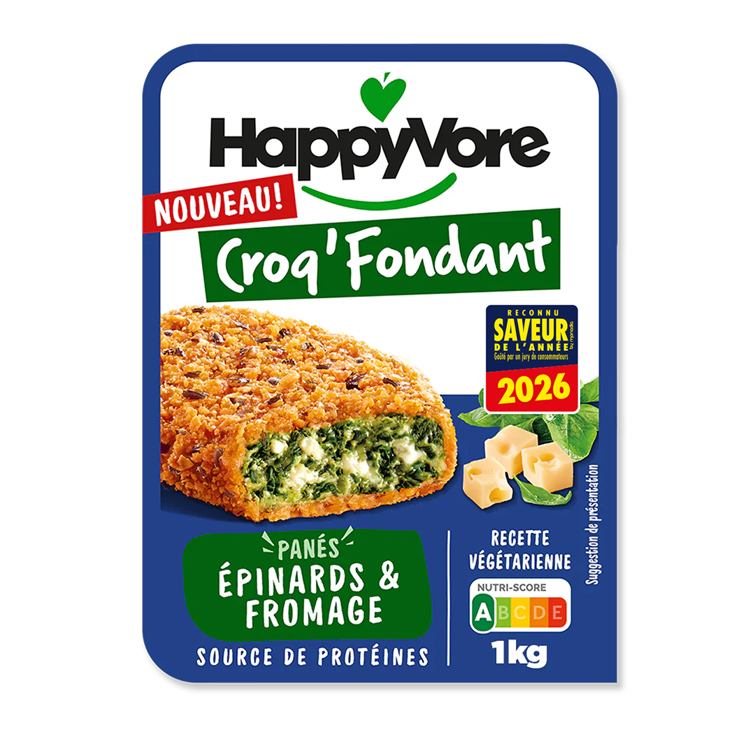 Croq'Fondant épinards & fromage