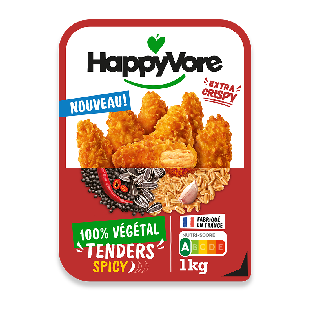 Tenders épicés végétaux et gourmands