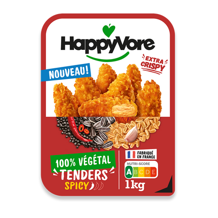 Tenders épicés végétaux et gourmands
