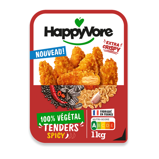 Tenders épicés végétaux et gourmands