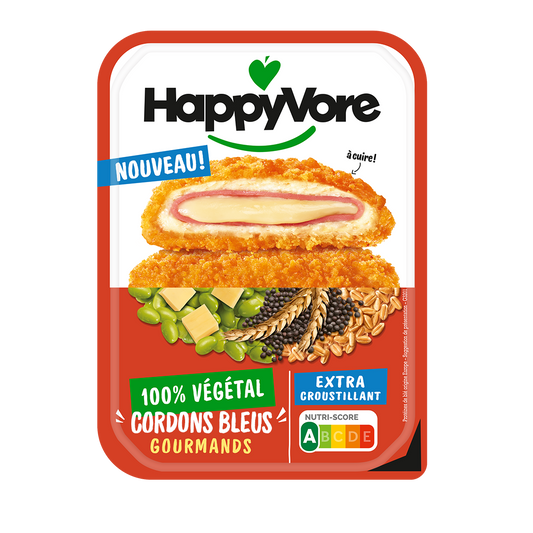 Cordons bleus végétaux et gourmands