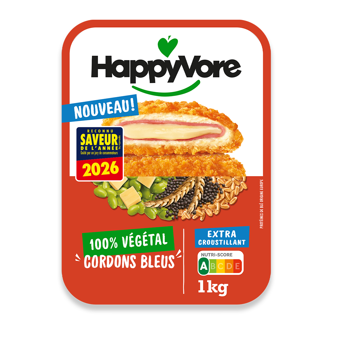 Cordons bleus végétaux et gourmands