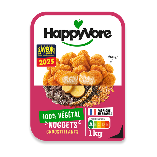 Nuggets végétaux et gourmands