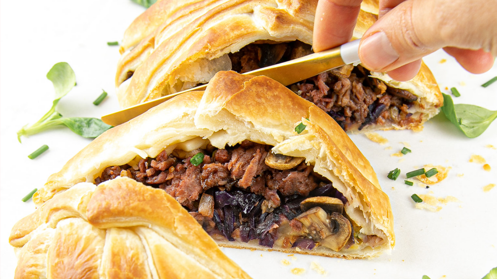 Feuilleté Végétal de Noël