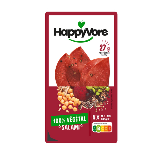 Salami végétal et gourmand