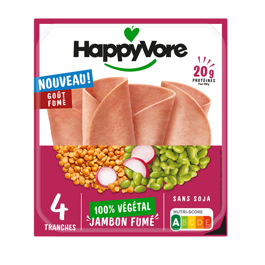 Jambon fumé végétal & gourmand