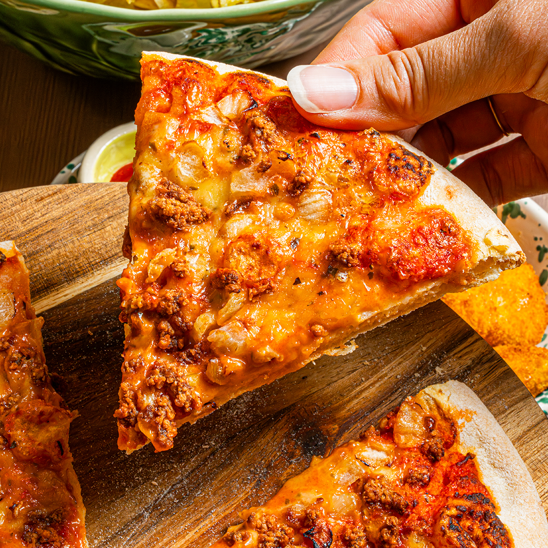 Pizza bolognaise 100% végétale & gourmande