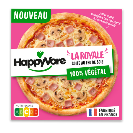 Pizza royale 100% végétale & gourmande