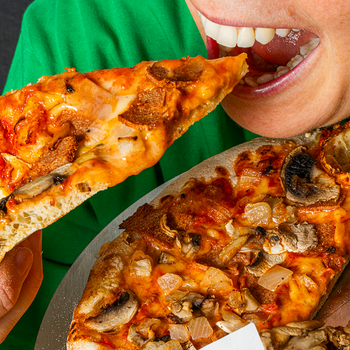 Pizza royale 100% végétale & gourmande
