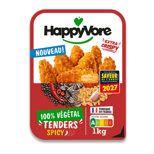 Tenders épicés végétaux et gourmands