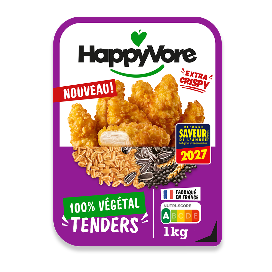 Tasty plant-based tenders