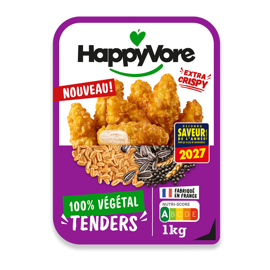 Tenders végétaux et gourmands