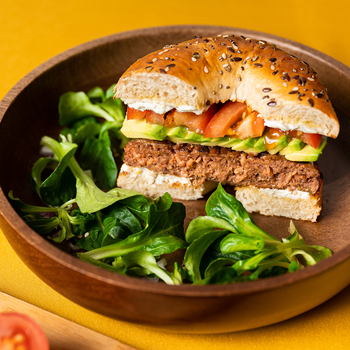 Steak végétal façon burger ⋆ Saveurs Bio